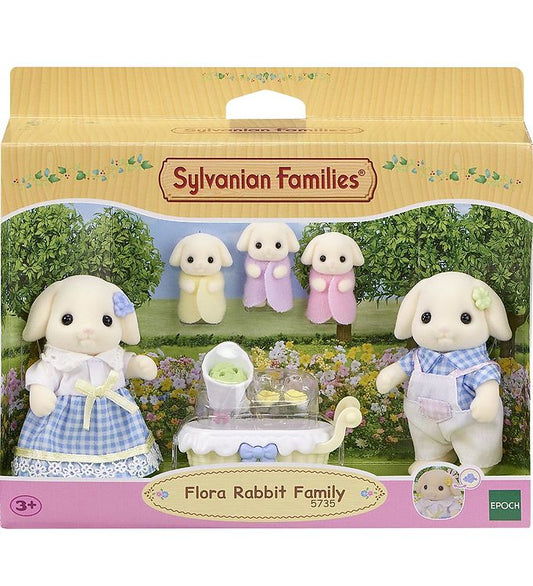 Sylvanian Families - Flora Rabbit Family