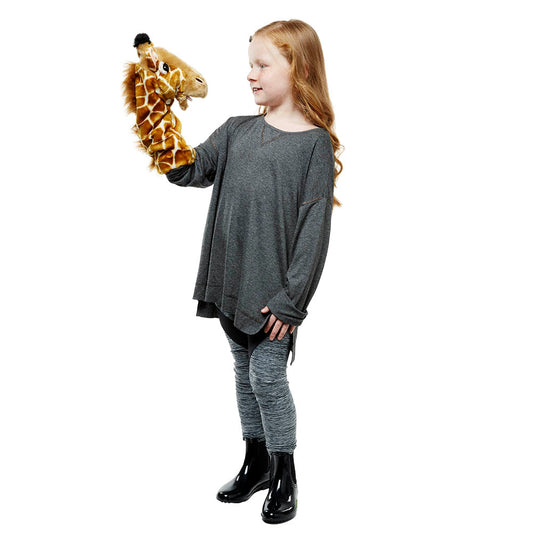 Long-Sleeved Glove Puppets: Giraffe