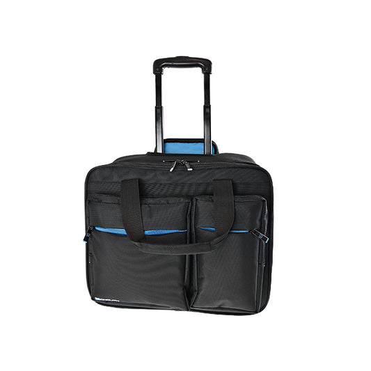 Monolith 15.6 Inch Blueline Wheeled Laptop Case Black/Blue 3317