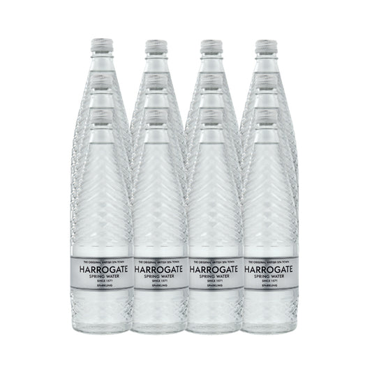 Harrogate Sparkling Spring Water Glass Bottle 750ml (Pack of 12) G750122C