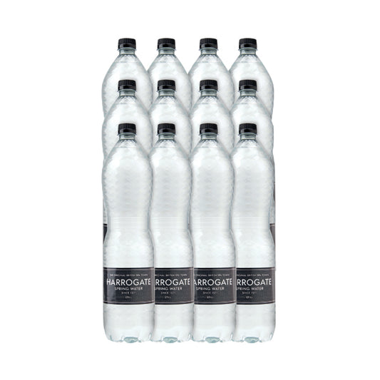 Harrogate Still Spring Water 1.5L Plastic Bottle P150121S (Pack of 12) P150121S