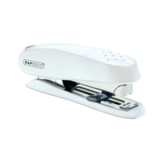 Rapesco ECO Spinna Heavy Duty Stapler Capacity 50 Sheets White 1390