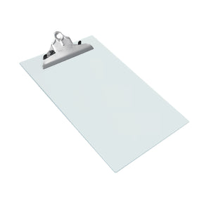 Rapesco Heavy Duty Clipboard Frosted Foolscap Transparant 0888