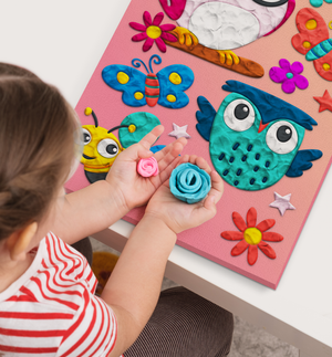 Splat Planet Clay Painting Kit 40x30cm - Owl