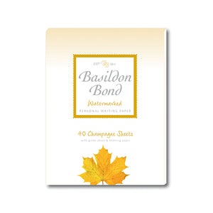 Basildon Bond Champagne Writing Pad 137 x 178mm (10 Pack) 100101040