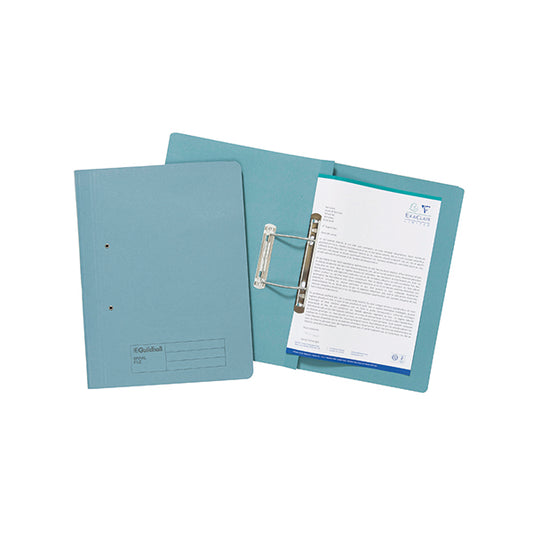 Exacompta Guildhall Transfer File 285gsm Foolscap Blue (Pack of 25) 346-BLUZ