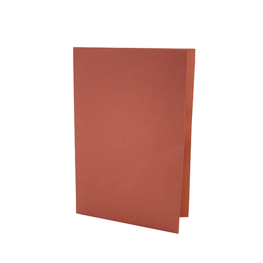 Guildhall Square Cut Folder Mediumweight Foolscap Red (Pack of 100) FS250-REDZ