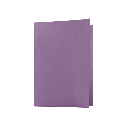 Guildhall Square Cut Folder Mediumweight Foolscap Mauve (Pack of 100) FS250-MVEZ