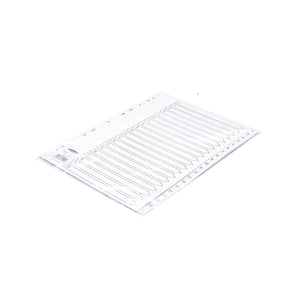 Concord Index 1-20 A4 Polypropylene White 64401