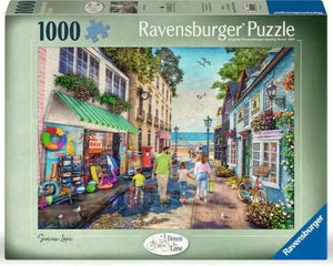 1000 Piece Jigsaw - Down The Lane No.3: Seaview Lane