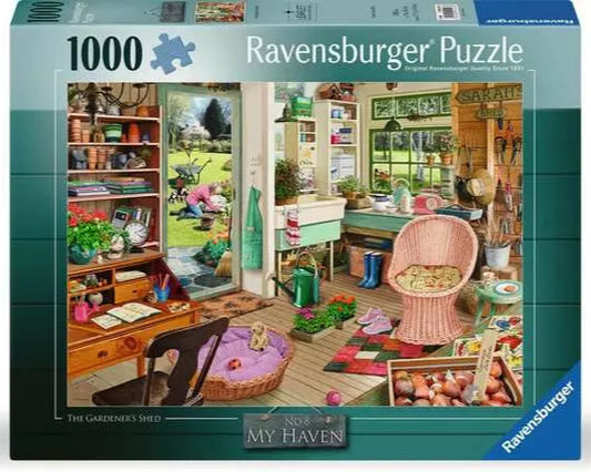 1000 Piece Jigsaw Puzzle - The Gardeners Shed