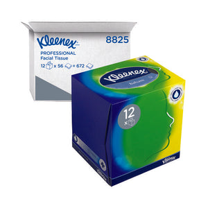 Kleenex Balsam Facial Tissues Cube 56 Sheets (Pack of 12) 8825