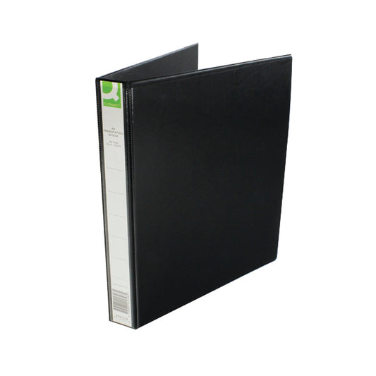 Q-Connect Presentation 25mm 4D Ring Binder A4 Black KF01328