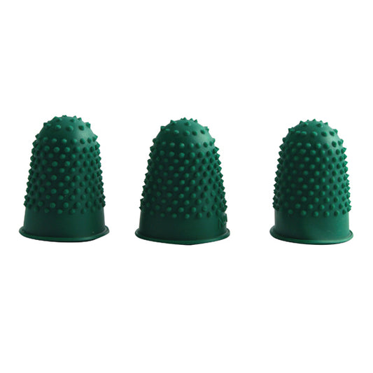 Q-Connect Thimblettes Size 0 Green (Pack of 12) KF21508