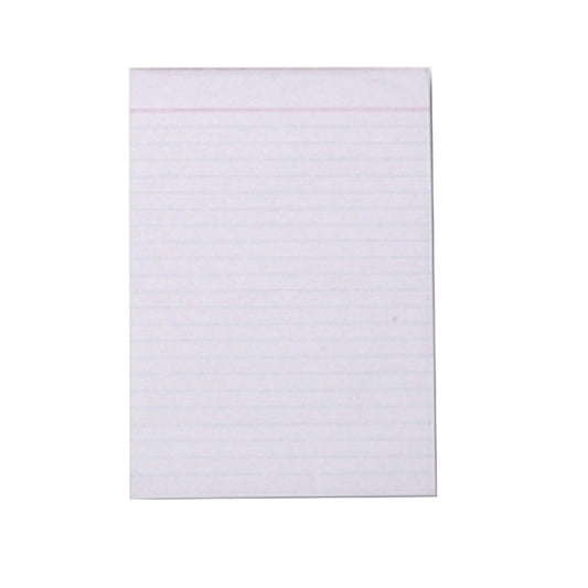 Q-Connect Ruled Scribble Pad 160 Pages 203x127mm (Pack of 20) C60FW