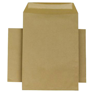 Q-Connect Envelope 254x178mm Pocket Self Seal 90gsm Manilla (Pack of 250) KF3445