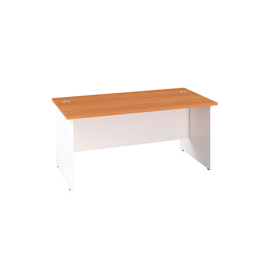 Jemini Rectangular Panel End Desk 1800x800x730mm Beech KF804826