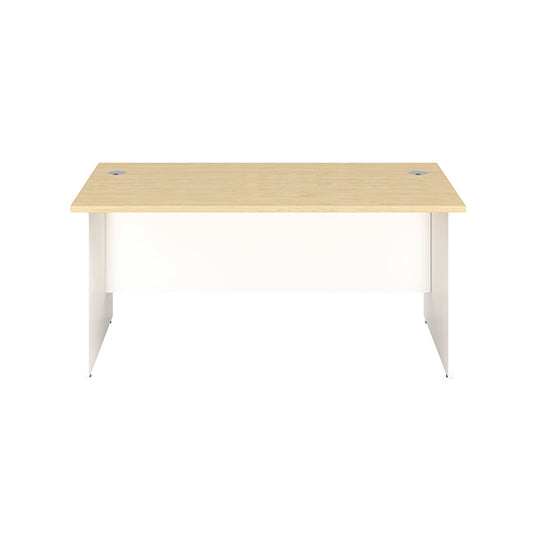 Jemini Rectangular Panel End Desk 1800x800x730mm Maple KF804864