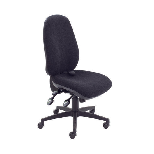 Arista Ergonomic Maxi High Back Operator Chair 700x700x1040-1160mm Black KF90551