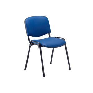 Jemini Ultra Multipurpose Stacking Chair 532x585x805mm Blue Polyurethane KF90556