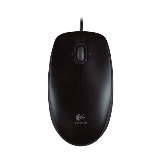 Logitech B100 Optical Mouse USB 800dpi Black 910-003357