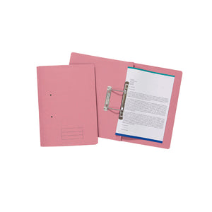 Spiral Files 285gsm Foolscap Pink (Pack of 50) TFM50-PNKZ