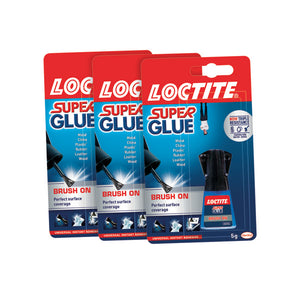 Loctite Super Glue Brush On 5g 3 For The Price of 2 LO810009