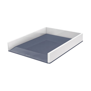 Leitz WOW Letter Tray Dual Colour White/Grey 53611001