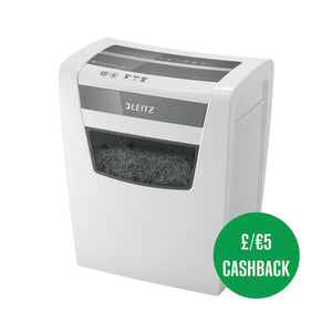 Leitz IQ Home Office Cross-Cut Paper Shredder P-4 White 80091000