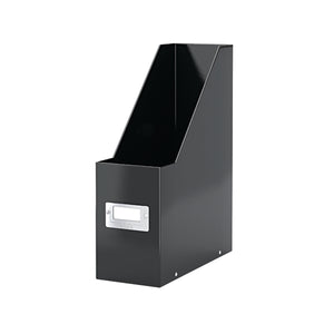 Leitz Click and Store Magazine File Black (Back and front label holder for easy indexing) 60470095