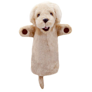 Long-Sleeved Glove Puppets: Labrador (Yellow)