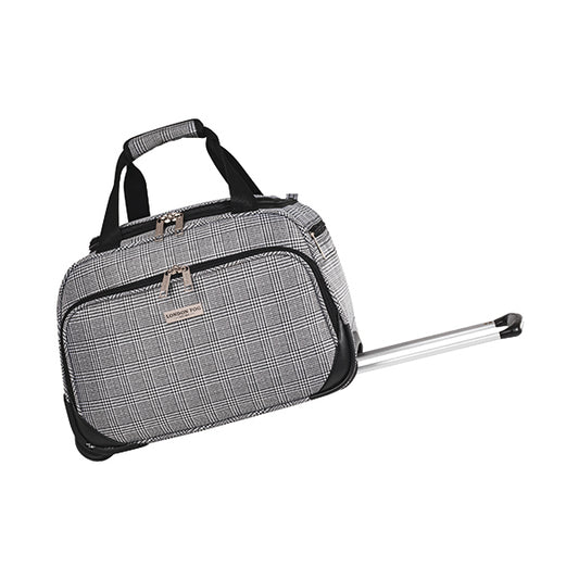 London Fog Newbury Wheeled Holdall Grey/Black LFL004-01-WH