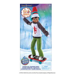 Elf on the Shelf MagiFreez - Holly Jolly Ollie Skateboarder