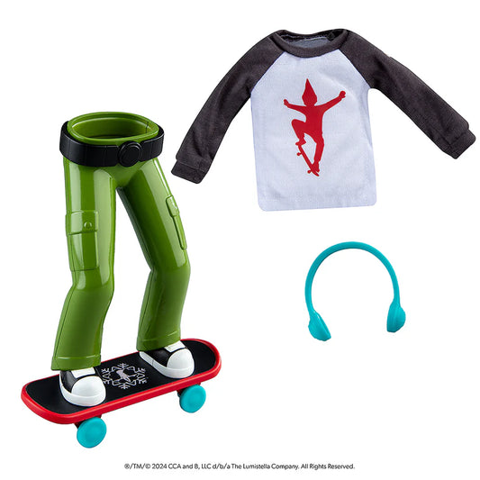 Elf on the Shelf MagiFreez - Holly Jolly Ollie Skateboarder