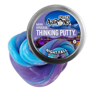 Crazy Aaron's Thinking Putty Mini Tin - Night Fall