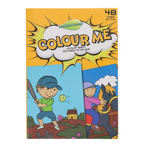 World Of Colour A4 48pg Colouring Book - Boys