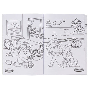 World Of Colour A4 48pg Colouring Book - Boys