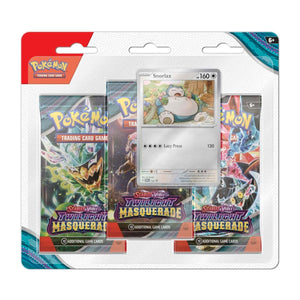 Pokémon Scarlet & Violet Twilight V6 Masquerade 3 Booster Packs