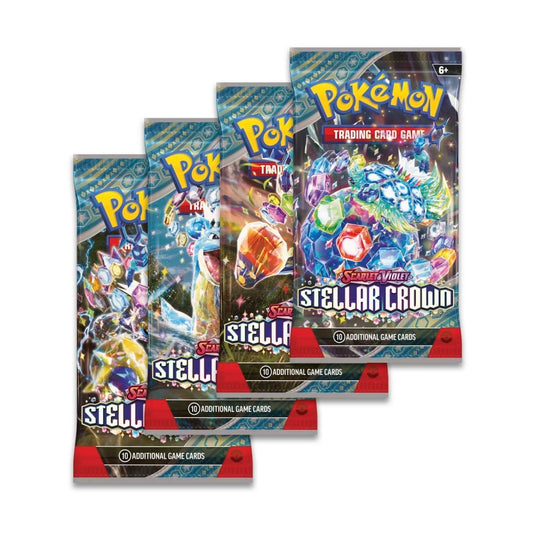 Pokémon Scarlet & Violet Twilight V7 Stellar Crown Booster Pack