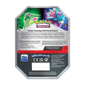 Pokémon Trading Card Games: V6 Paradox Clash Tin