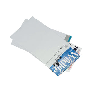 GoSecure Envelope Lightweight Polythene 235x310mm Opaque (Pack of 100) PB11123