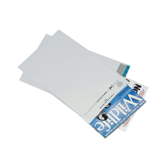 GoSecure Envelope Lightweight Polythene 235x310mm Opaque (Pack of 100) PB11123