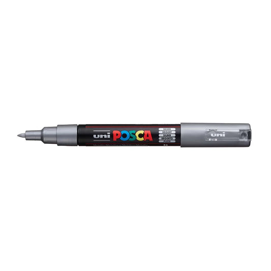 Posca PC-1M Extra Fine Paint Marker - Silver