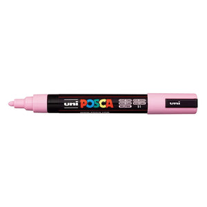  uni Posca Medium Water Based Paint marker PC-5M Light Pink