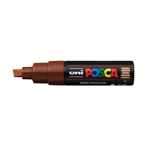 Posca PC-8K Broad Chisel Tip Paint Marker Brown