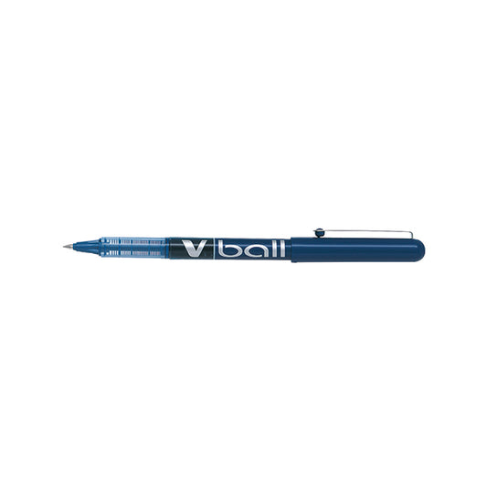 Pilot V-Ball Rollerball Pen Needle Fine Blue (Pack of 12) BLVB5-03