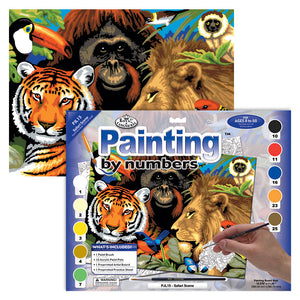 Painting By Numbers Junior - Safari Scene