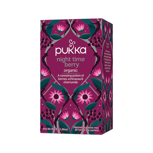 Pukka Night Time Berry Tea Bags (Pack of 20) 45060519146227