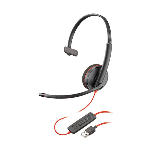 Plantronics Blackwire Monaural C3210 USB-A 209744-101