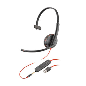 Plantronics Blackwire Monaural C3215 USB-A 209746-201